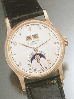 [ Patek Philippe ref. 1526 perpetual calendar wristwatch, ca. 1948 ]