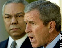 [ See how Bush treated his 1st term Secretary of State, Colin Powell! ]