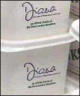 [ Flora margarine tubs with Princess Diana logo ]