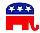 [ Elephant: symbol of the Republican Party USA ]