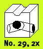 [ Type No. 29 cube; available only as part of Multi set (above). ]