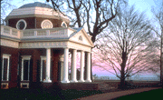 [ Thomas Jefferson's home: Monticello. A place for leisured study and delectation.... ]