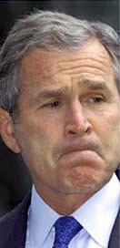 [ George W. Bush looking displeased. Show me more! ]