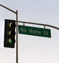 [ Street sign in Sonoma County, CA: No Name St ]