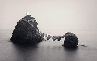 [ 'Wedded rocks', Ise, Japan ]