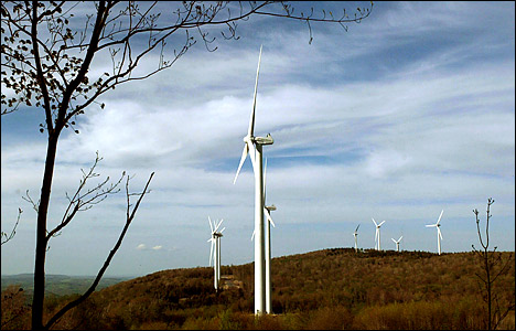 [ Windmill farm, West Virginia, USA ]