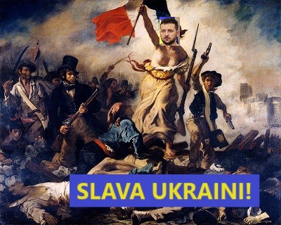 Zelensky leading Ukraine to freedom